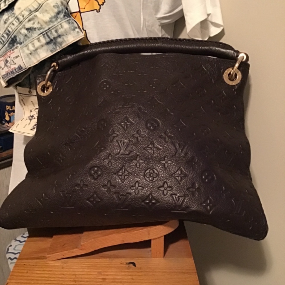 🔥 Best offers, Louis Vuitton, Rare hobo, SPO173, chocolate monogram, mint cond - Picture 7 of 10